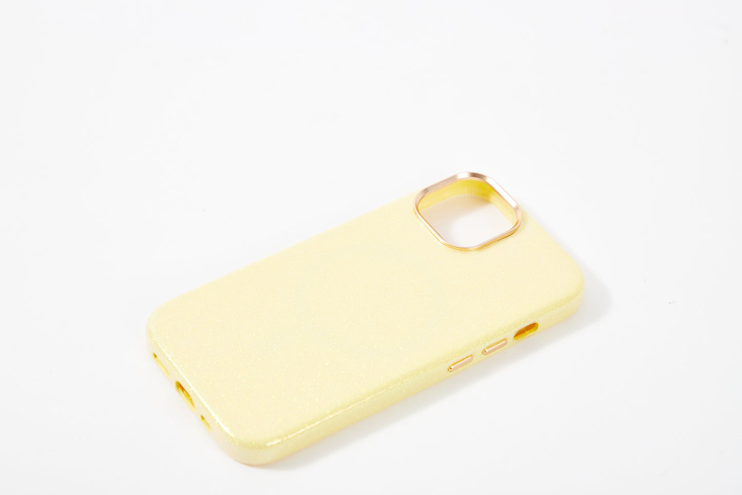【iPhone15 Pro】Sparkling Case(yellow)