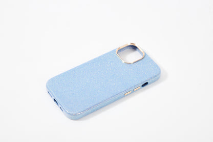【iPhone15 Pro】Sparkling Case(blue)