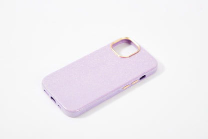 【iPhone15 Pro】Sparkling Case(purple)
