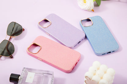 【iPhone15 Pro】Sparkling Case(purple)