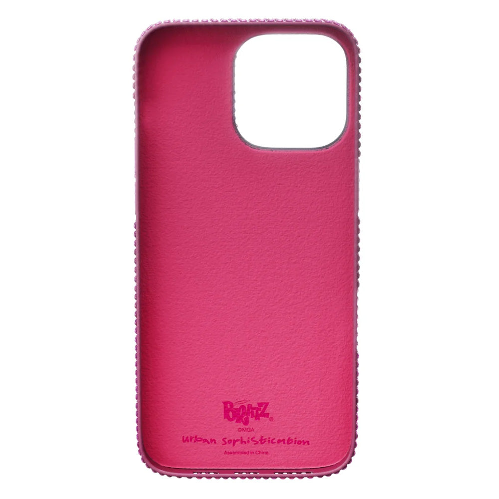 THE PUFFER CASE (PINK RHINESTONE)