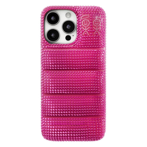 THE PUFFER CASE (PINK RHINESTONE) – UNiCASE