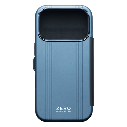 ZERO HALLIBURTON Hybrid Shockproof Flip Case (Steel Blue)