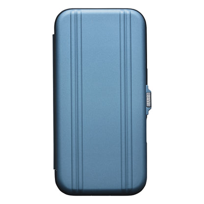 ZERO HALLIBURTON Hybrid Shockproof Flip Case (Steel Blue)