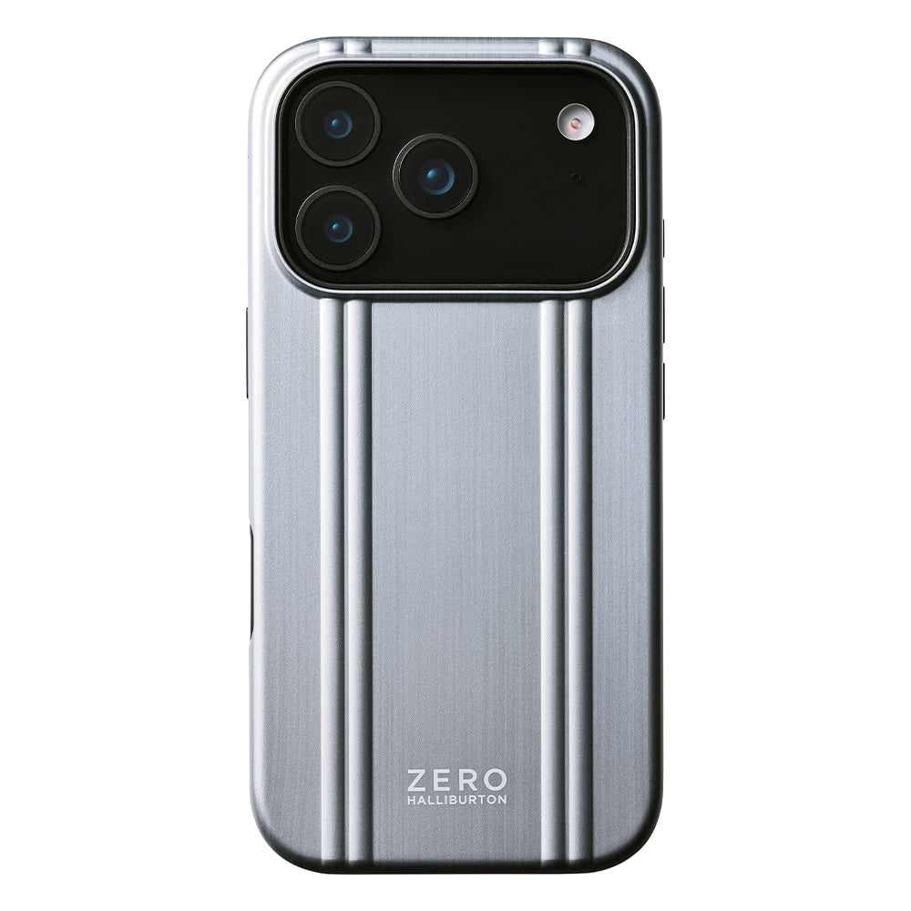 ZERO HALLIBURTON Hybrid Shockproof Case (Matte Silver)