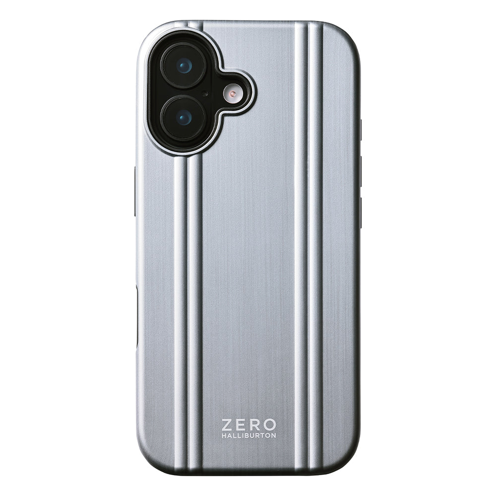 ZERO HALLIBURTON Hybrid Shockproof Case (Matte Silver)