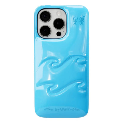 The Dough Case (Wave in Blue)