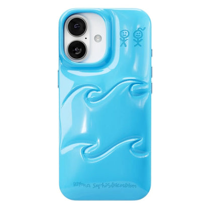 The Dough Case (Wave in Blue)