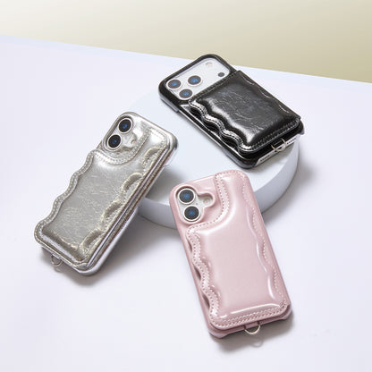 Wavy Puff Case (silver)