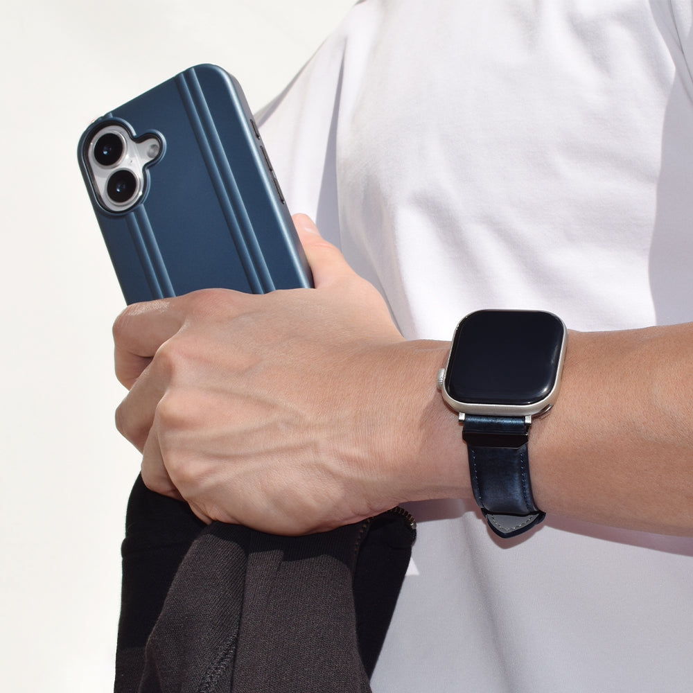 ZERO HALLIBURTON Hybrid Shockproof Case (Steel Blue) – UNiCASE