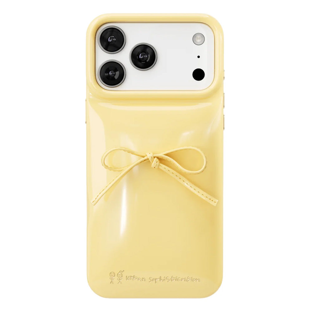 The Soap Case® - Delicate Bow in Butter Urban Sophistication アーバン ソフィスティケーション iPhoneケース