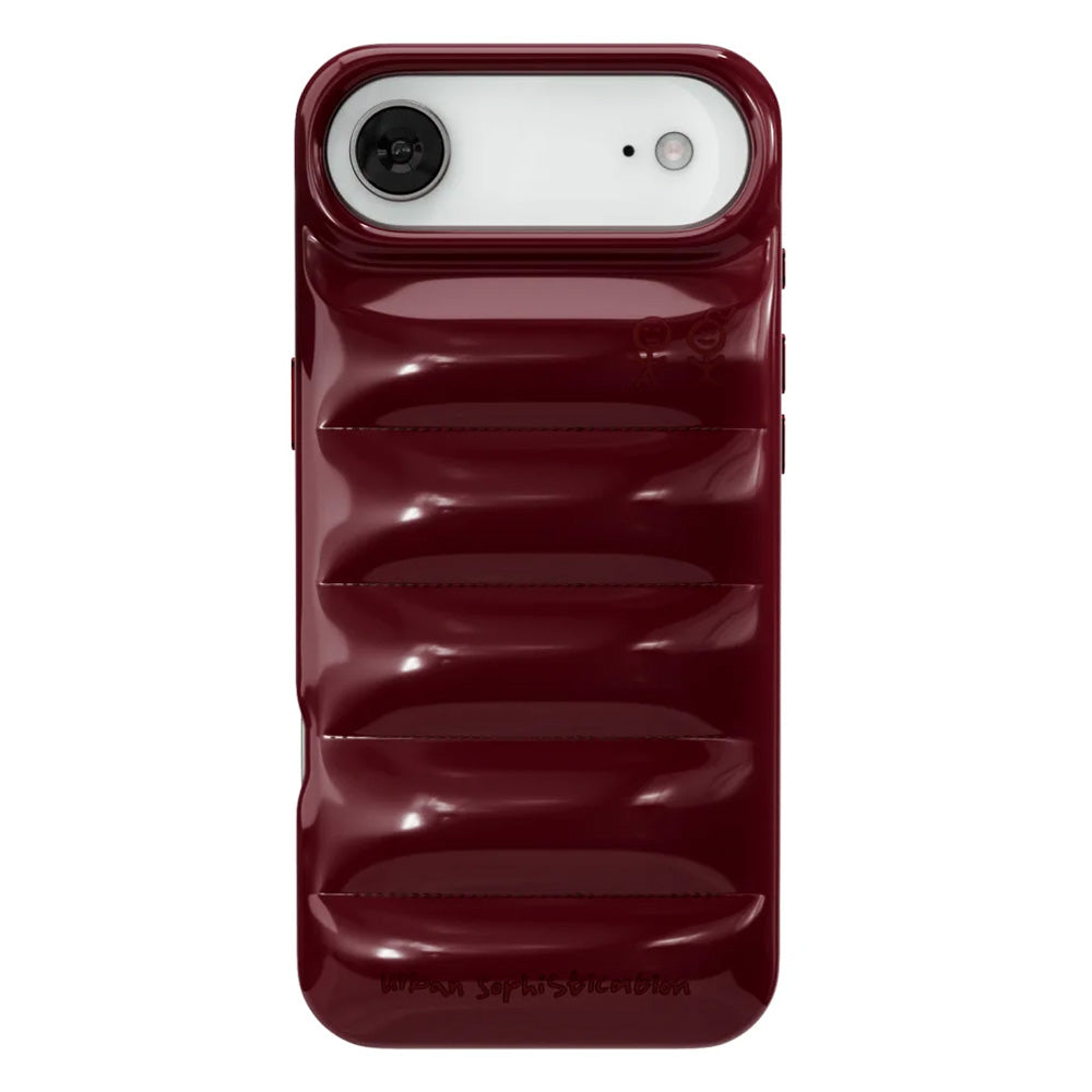 THE PUFFER CASE (BURGUNDY)