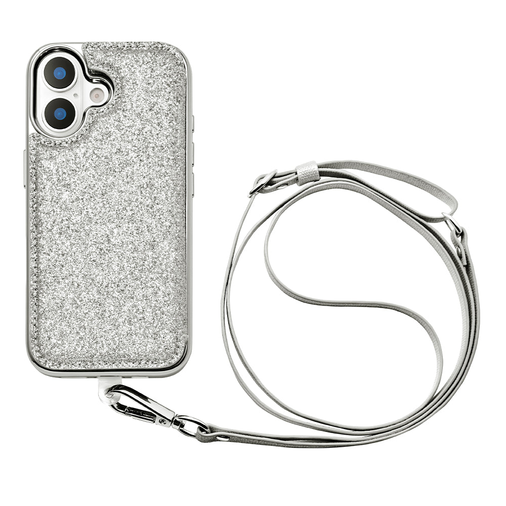 Cross Body Case Duo (shine silver)