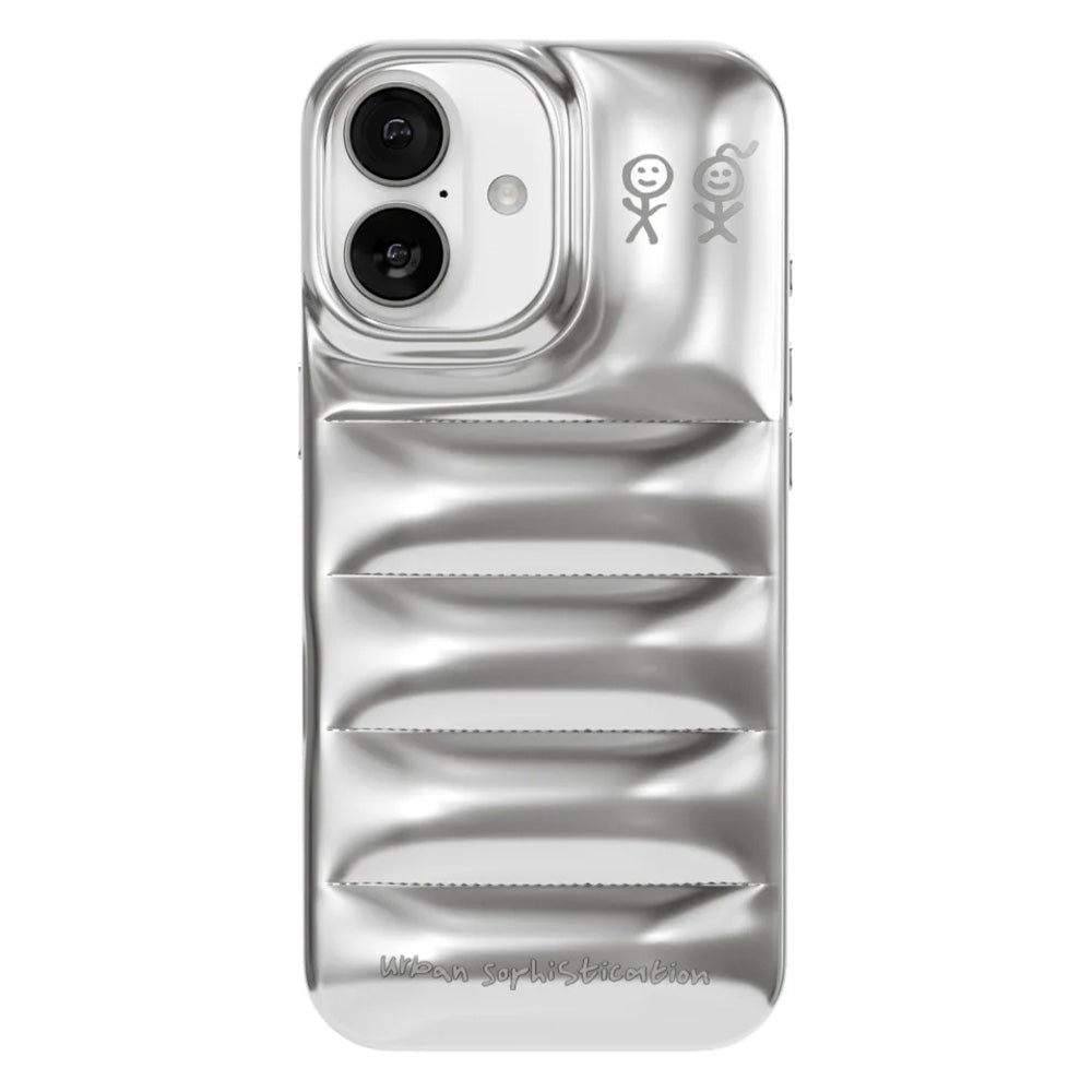Urban The Puffer Case chrome 16Pro THE PUFFER CASE (CHROME) - iPhone17