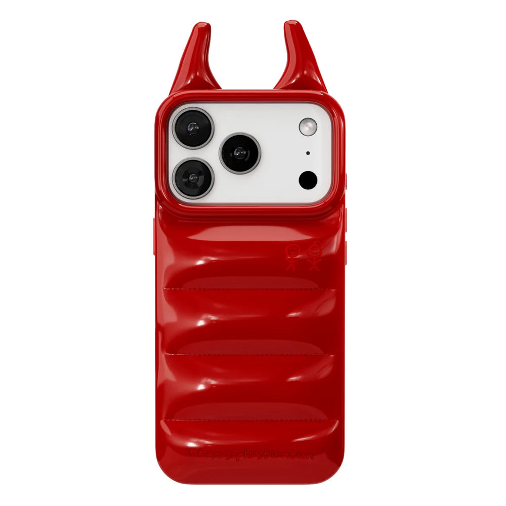 THE PUFFER CASE (DEVIL IN RED)