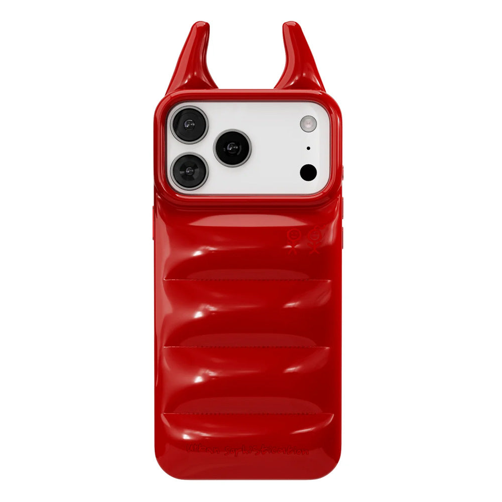 THE PUFFER CASE (DEVIL IN RED)