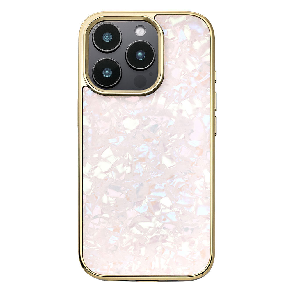 Glass Shell Case (pink)