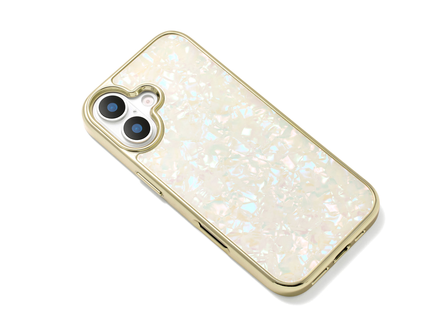 Glass Shell Case (gold)
