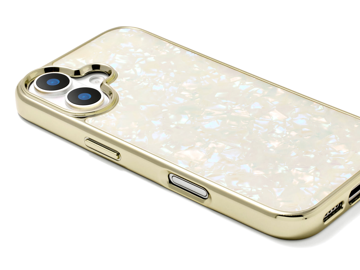 Glass Shell Case (gold)