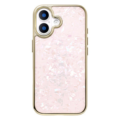 Glass Shell Case (pink)