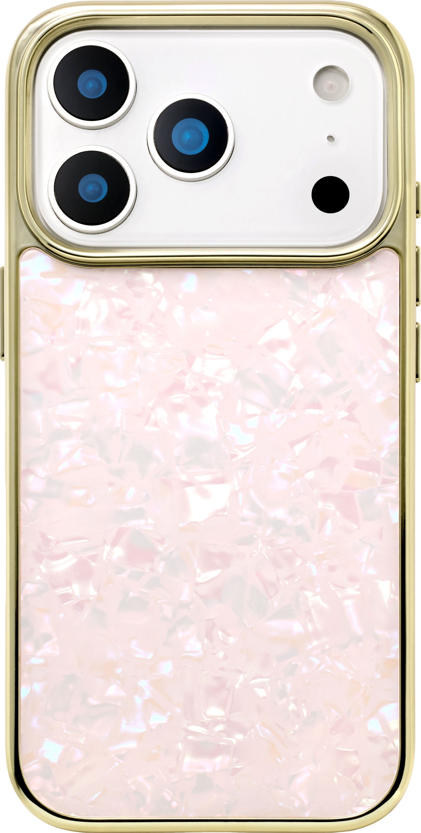 Glass Shell Case (pink)