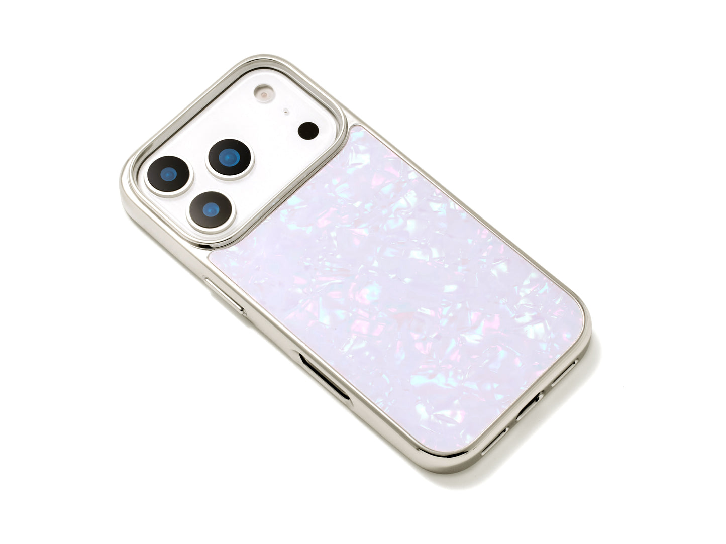 Glass Shell Case (lilac)