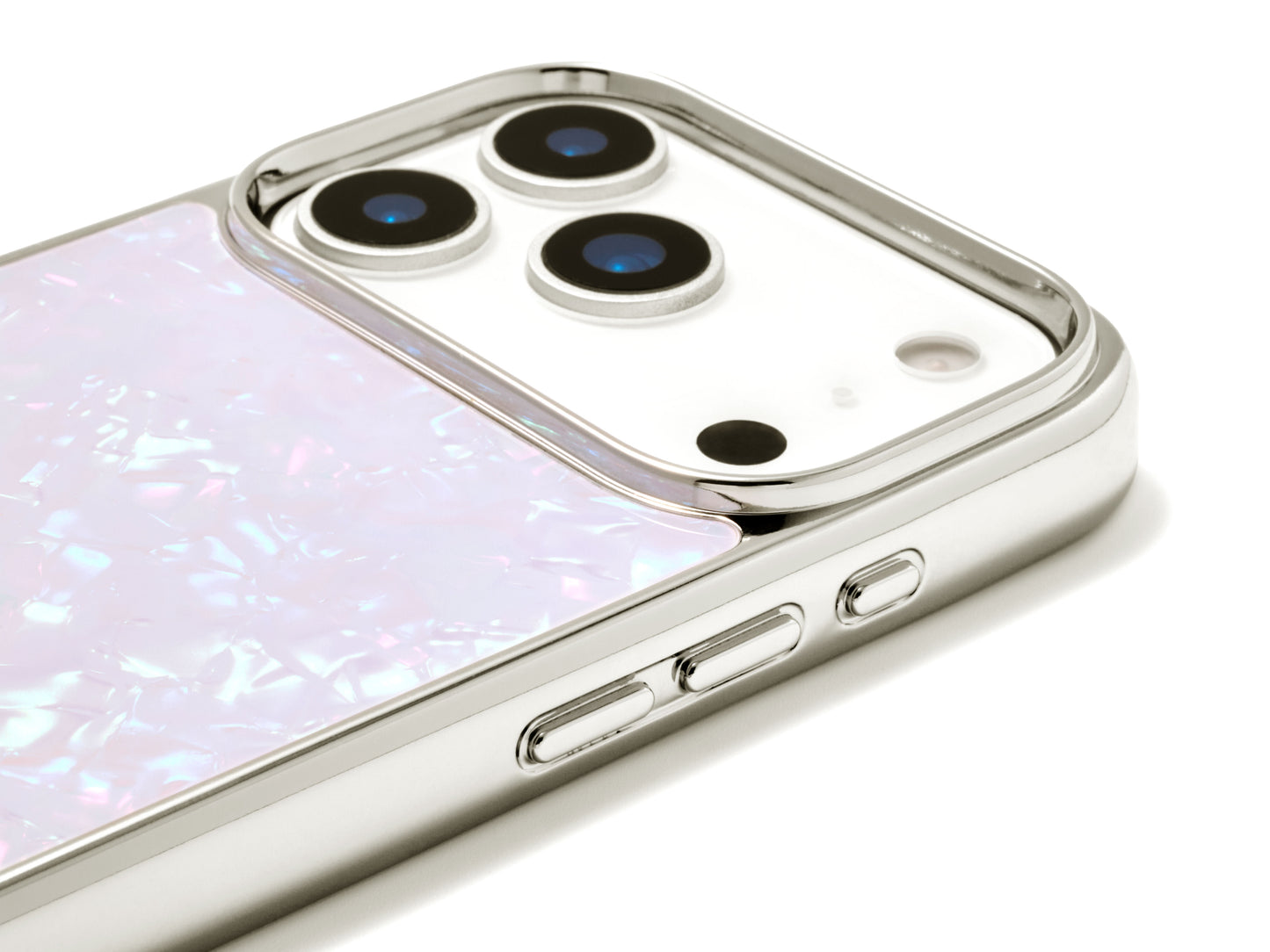 Glass Shell Case (lilac)