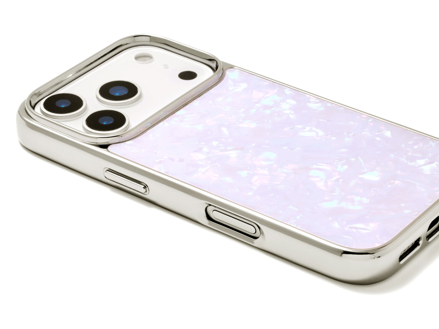 Glass Shell Case (lilac)