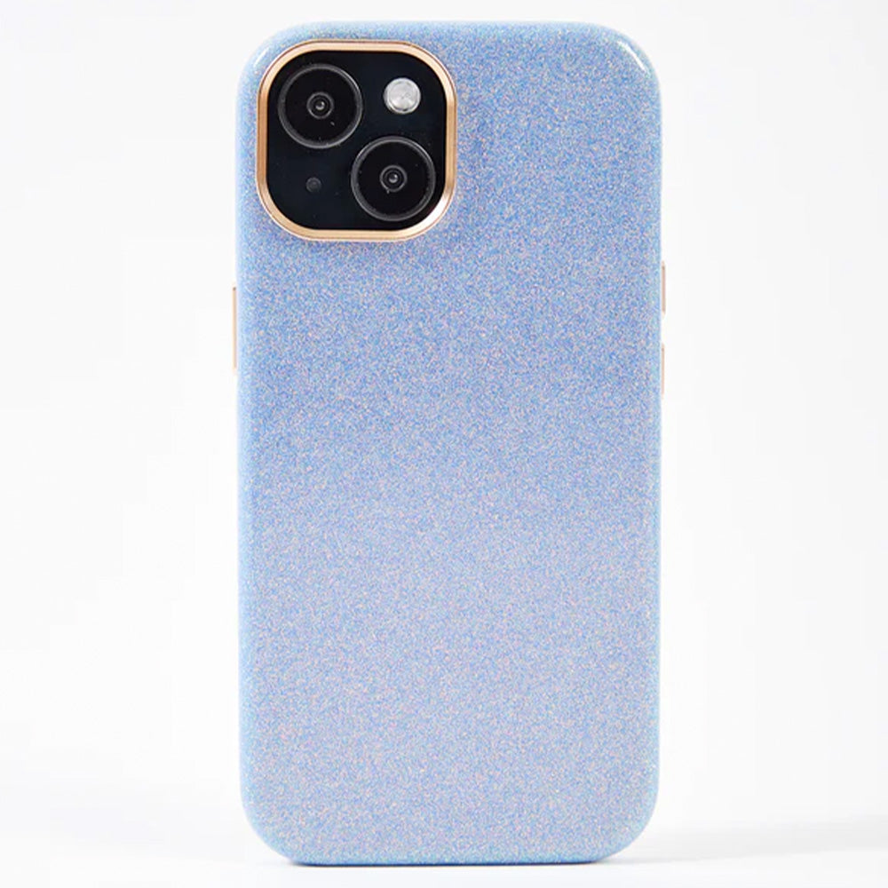 【iPhone15 Pro】Sparkling Case(blue)