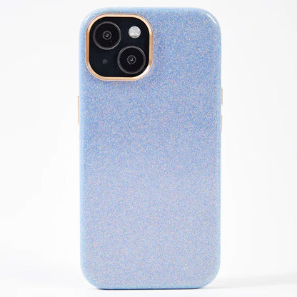 【iPhone15 Pro】Sparkling Case(blue)