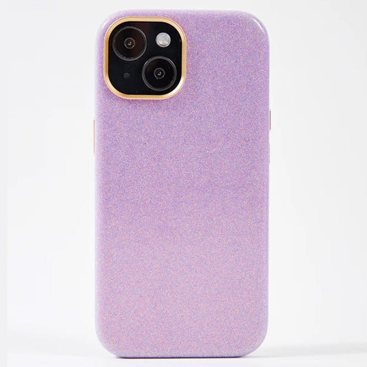 【iPhone15 Pro】Sparkling Case(purple)