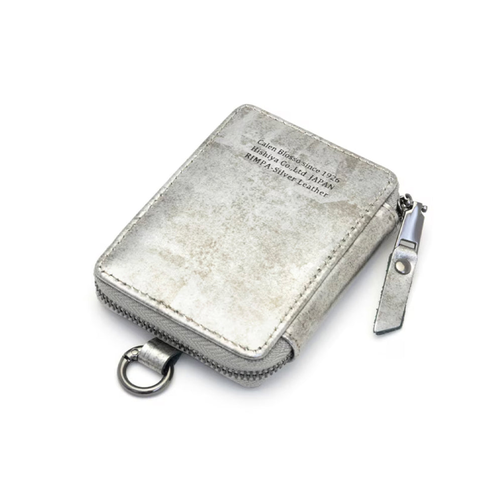 Rimpa Mag Coin Case with Shoulder Strap(いぶし銀)