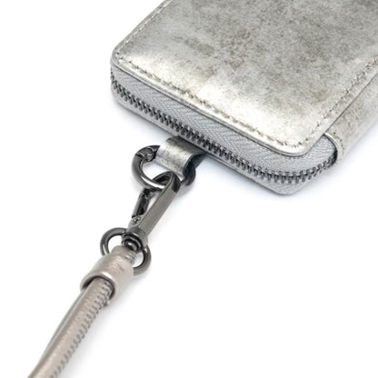 Rimpa Mag Coin Case with Shoulder Strap(いぶし銀)