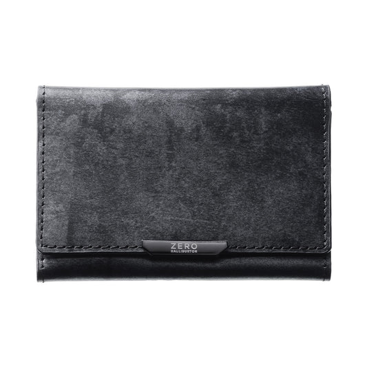 Leather Mag Card Case (Black)