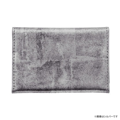 Leather Mag Card Case (Steel Blue)