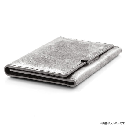 Leather Mag Card Case (Black)