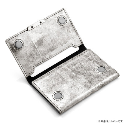 Leather Mag Card Case (Black)