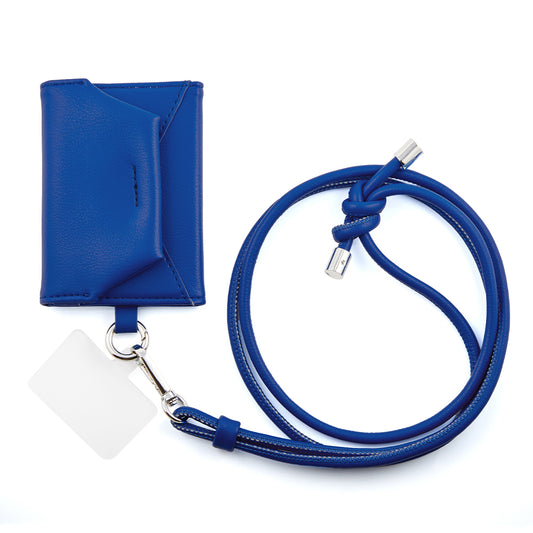 Mag Shoulder Card Wallet (blue)