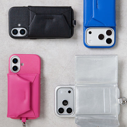 Mag Shoulder Card Wallet (pink2)