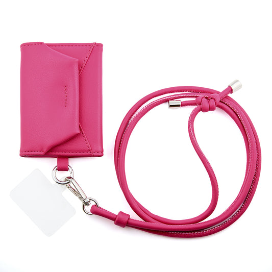 Mag Shoulder Card Wallet (pink2)