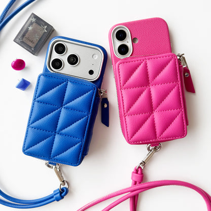 Mag Shoulder Mini Wallet (blue)