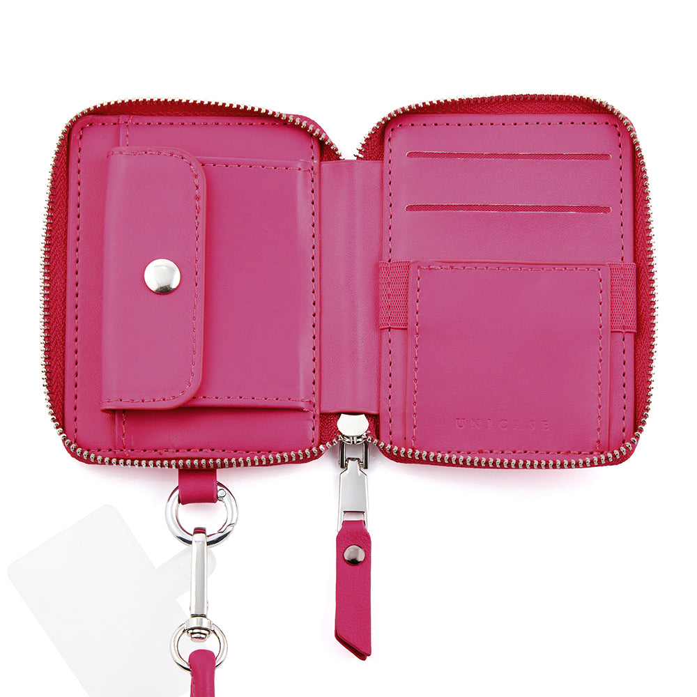 Mag Shoulder Mini Wallet (pink2)