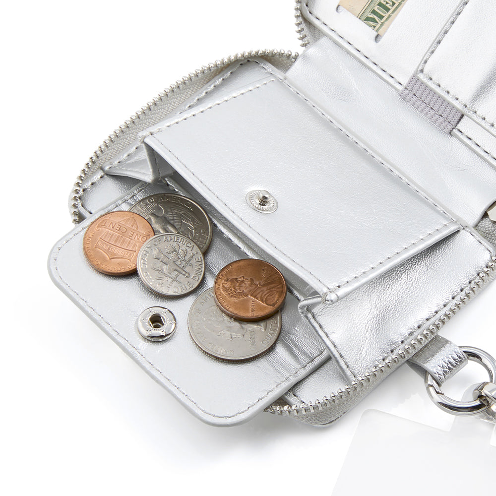 Mag Shoulder Mini Wallet (pink2)