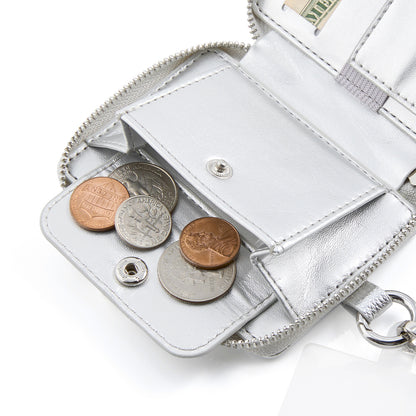Mag Shoulder Mini Wallet (pink2)