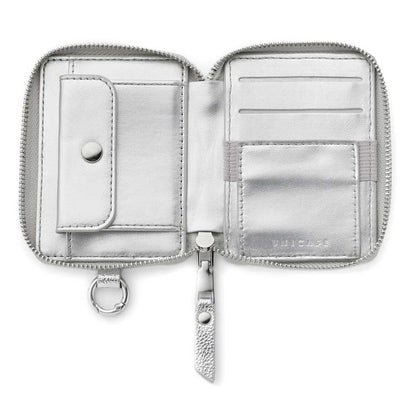 Mag Shoulder Mini Wallet (silver)