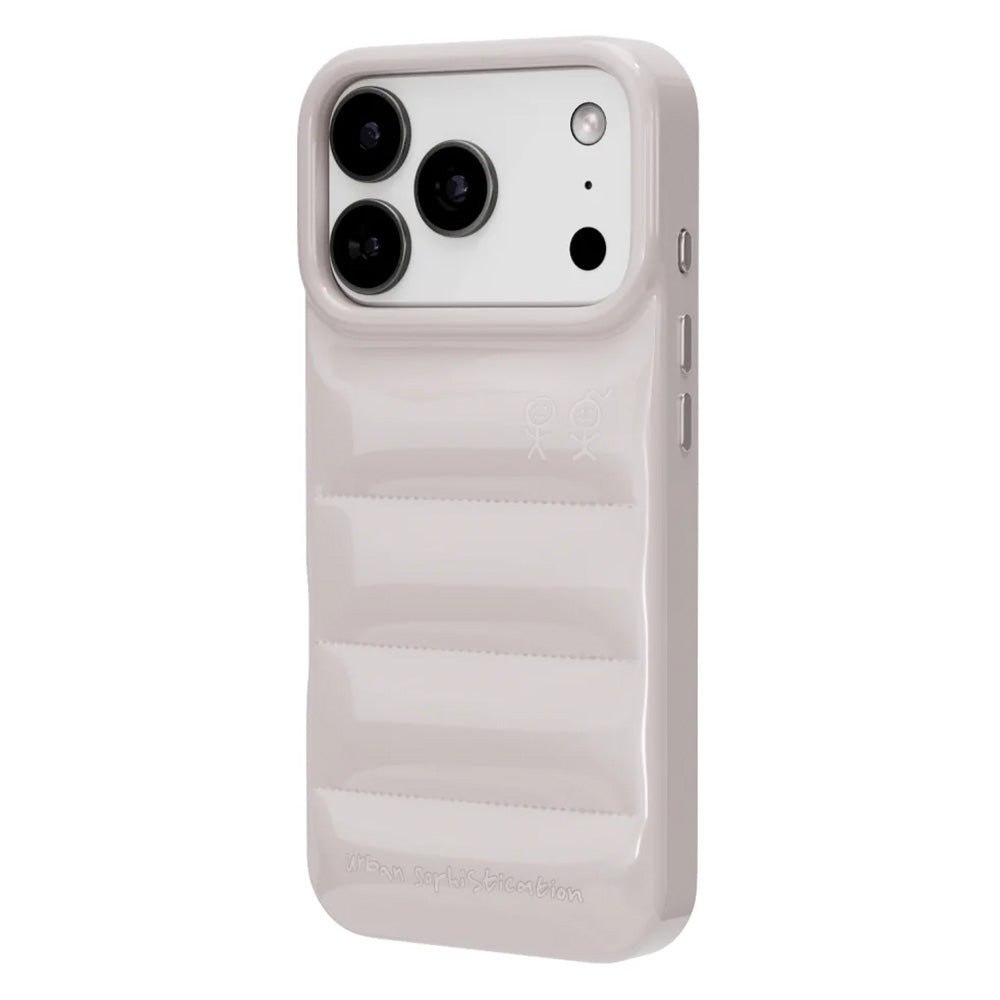 アーバンソフィスティケーションiPhone16Pro OAT MILK携帯ケース THE PUFFER CASE (OAT MILK) – UNiCASE