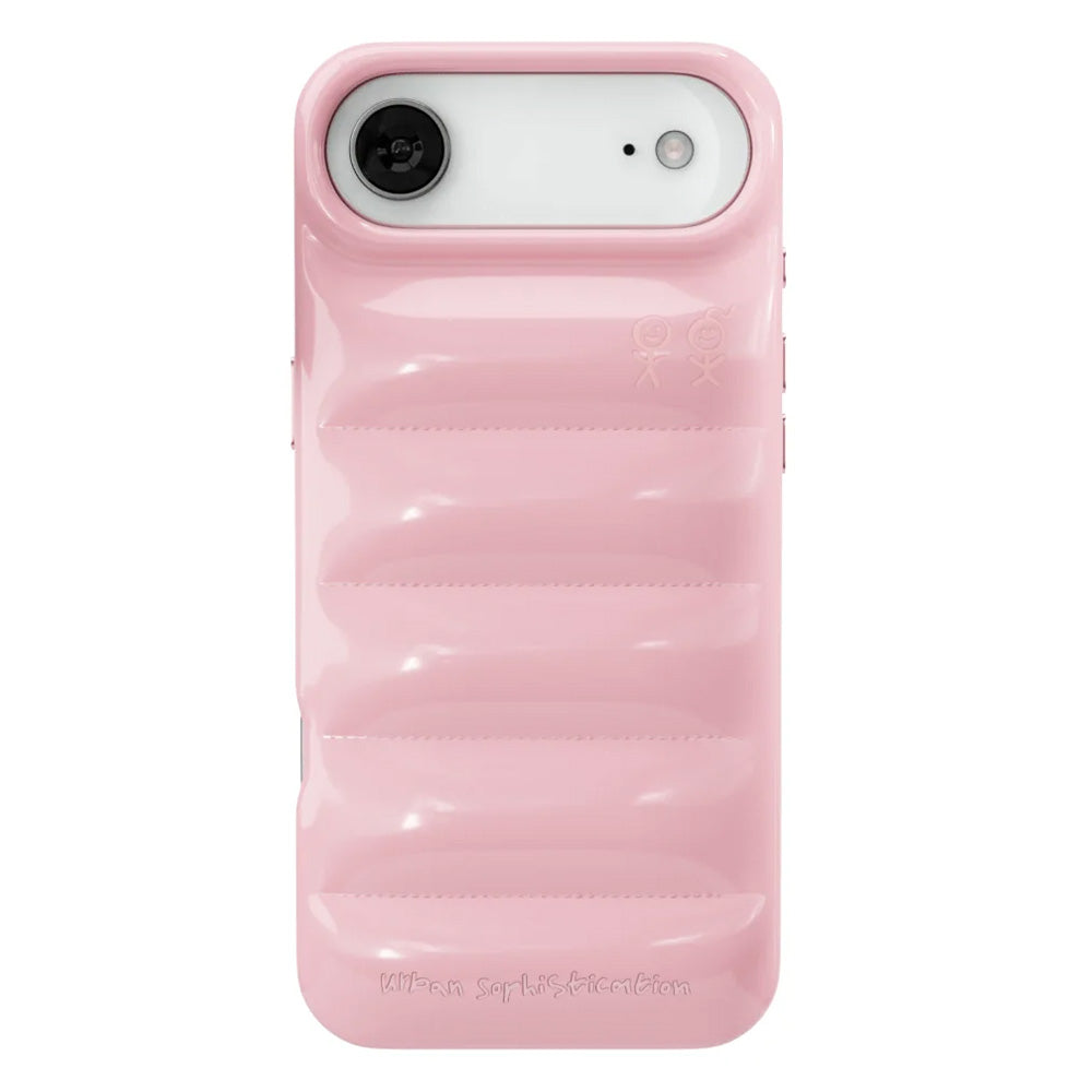 Urban Sophistication iPhoneケース ピンク THE PUFFER CASE (PINK GLOSS) – UNiCASE