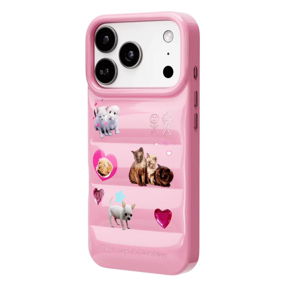 【正規品】The Puffer Case® - Puppy Crush 17対応 THE PUFFER CASE (PUPPY CRUSH) – UNiCASE