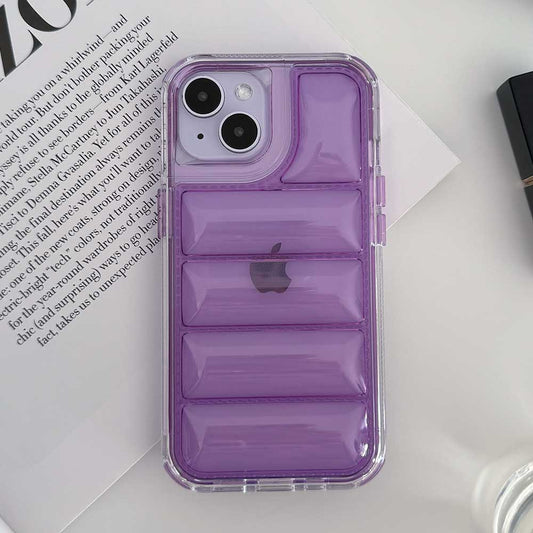 ダウンクリアケース (パープル)