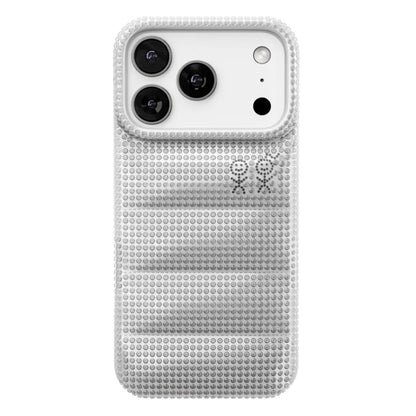 THE PUFFER CASE (RHINESTONES IN SILVER)